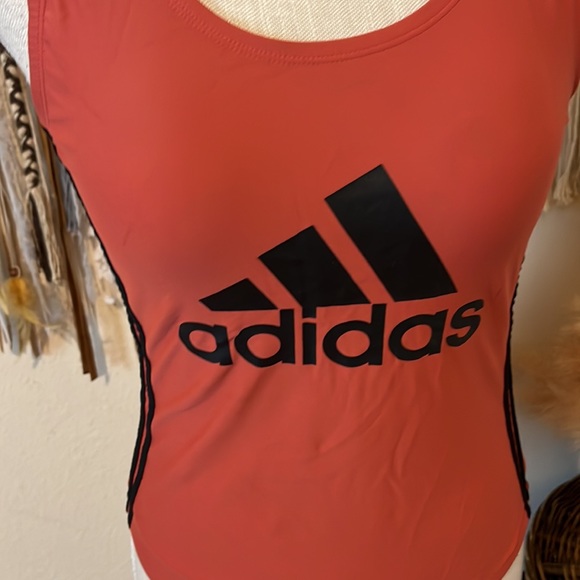 Rust Adidas One Piece Swimsuit/ Size Medium - Picture 3 of 8